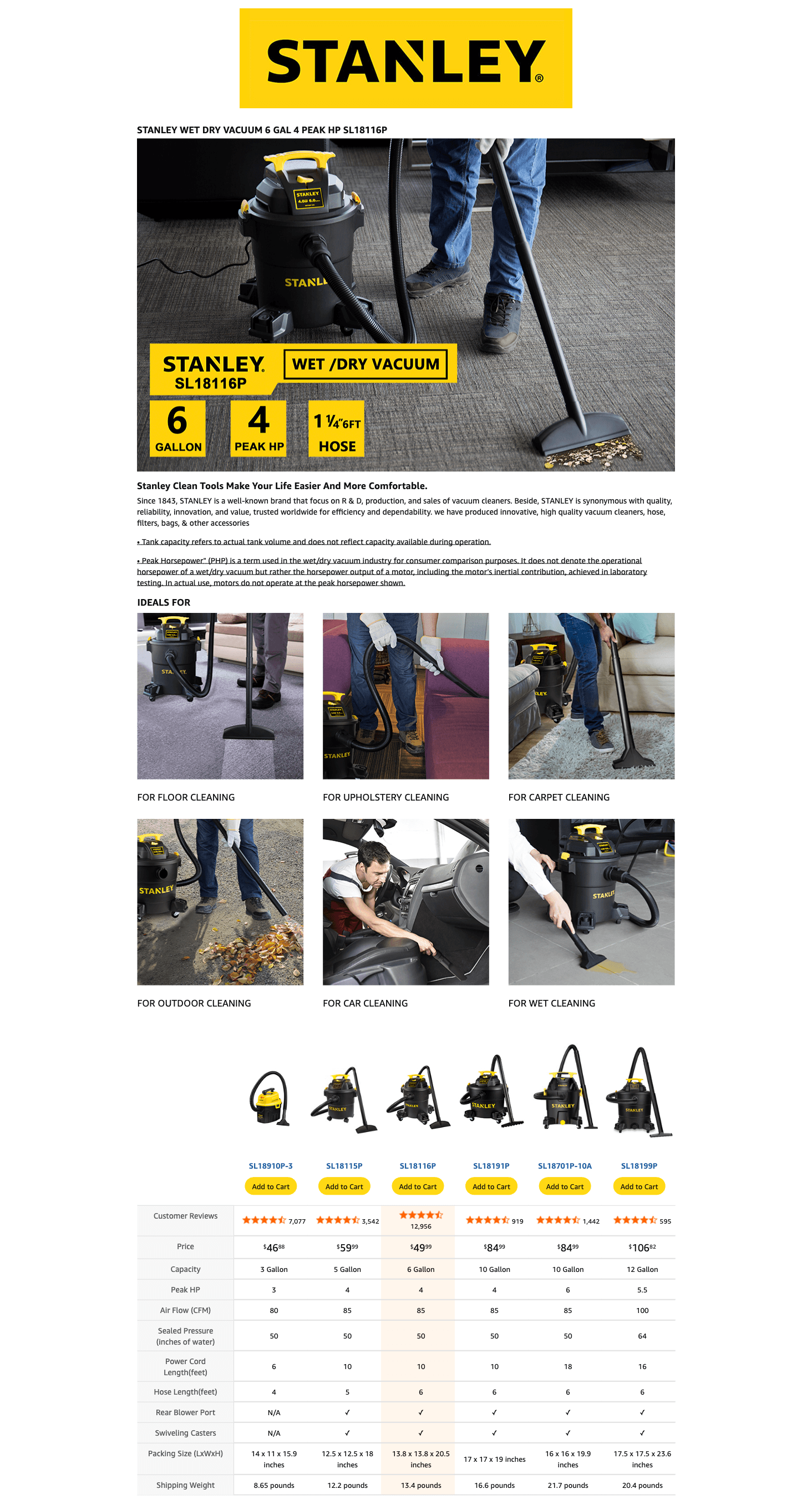 Amazon.com: Stanley: A+ Premium