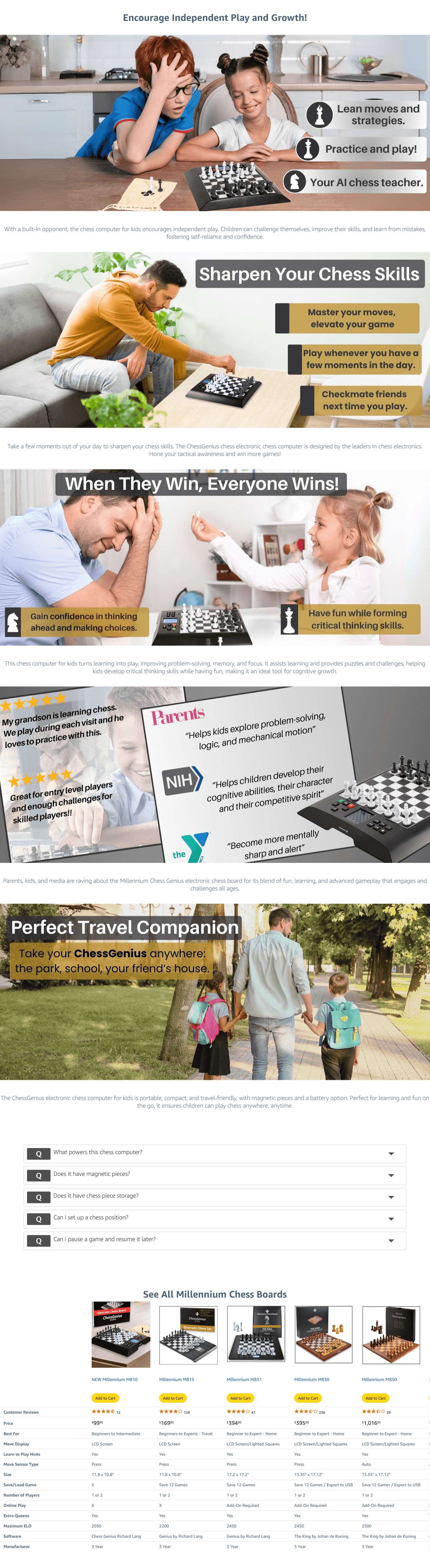 Amazon.com: Millennium ChessGenius: A+ Premium