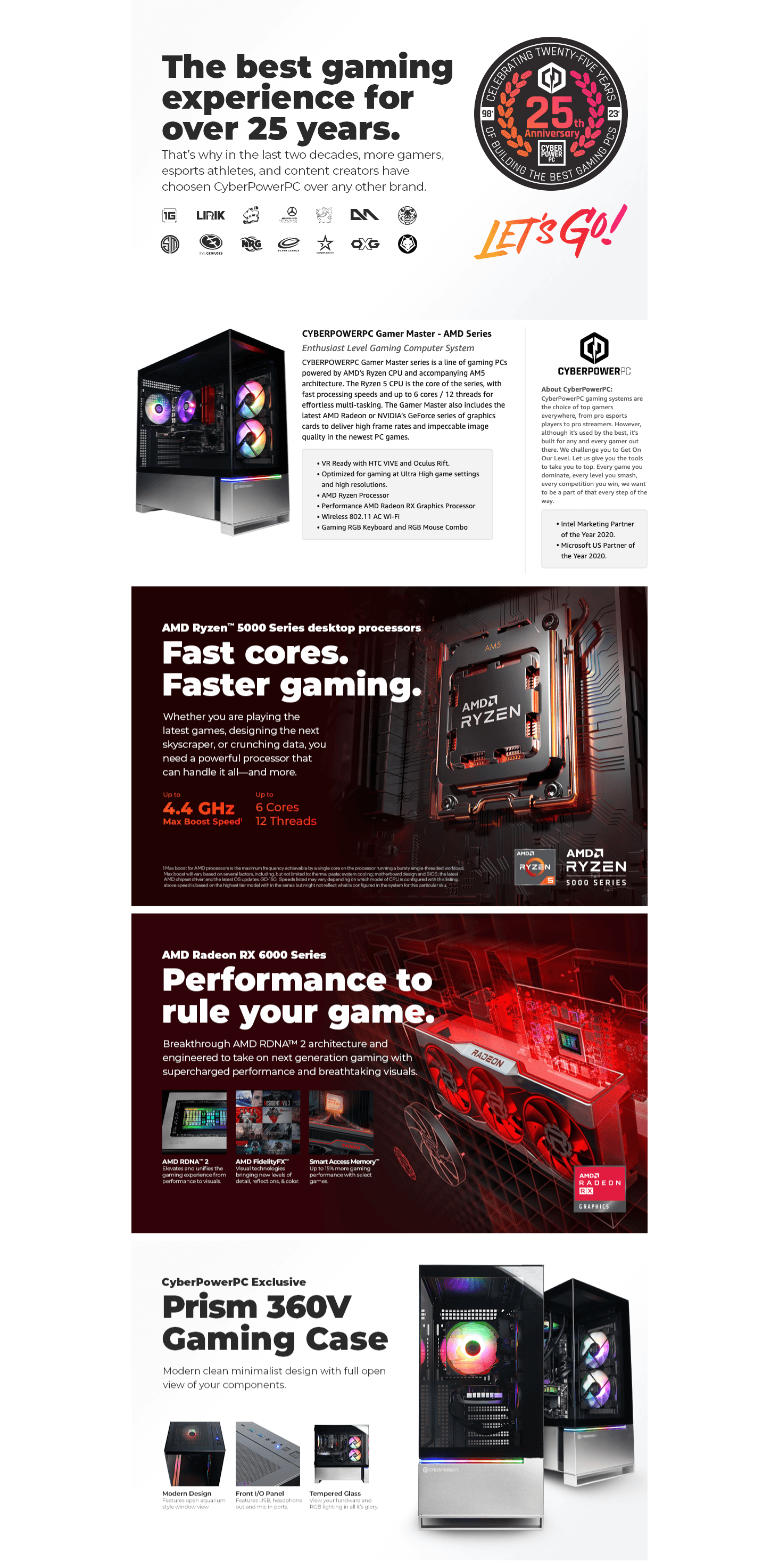 Amazon.com: CyberPowerPC Gamer Master Gaming PC: A+ Premium