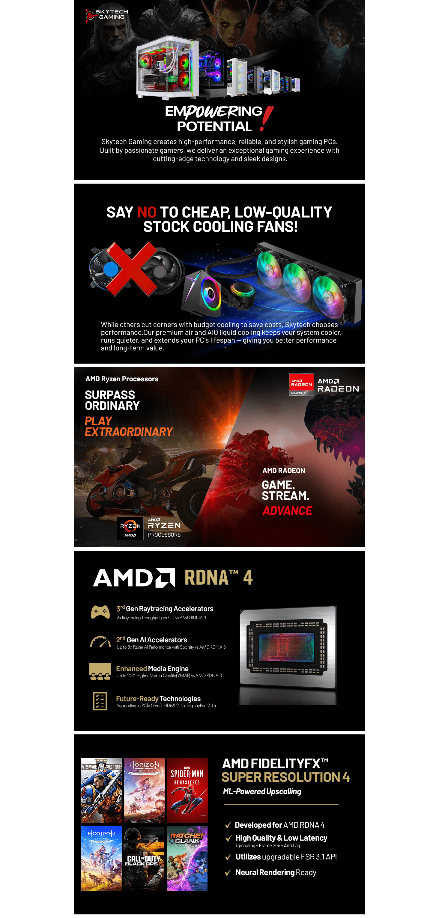 Amazon.com: Skytech Chronos Gaming PC Desktop: A+ Premium