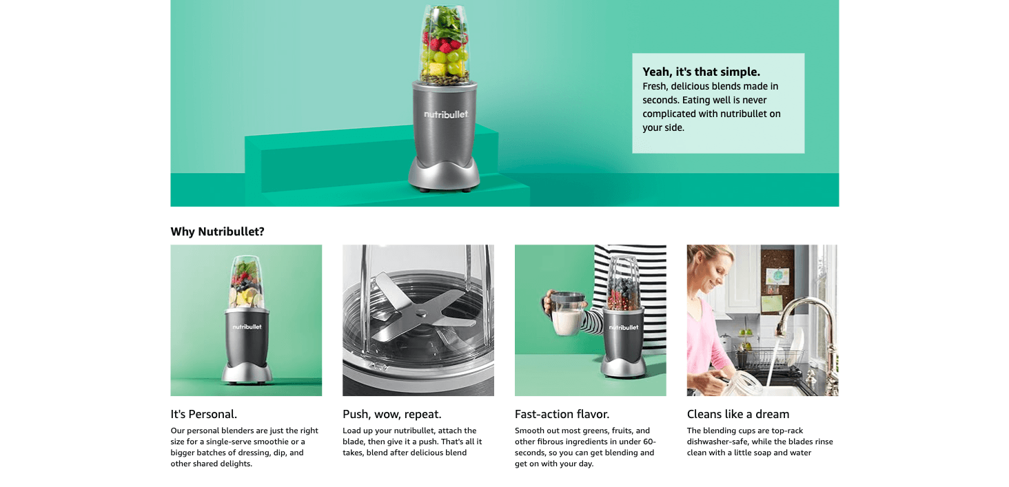 Amazon.com: nutribullet Personal Blender for Shakes: A+ Premium