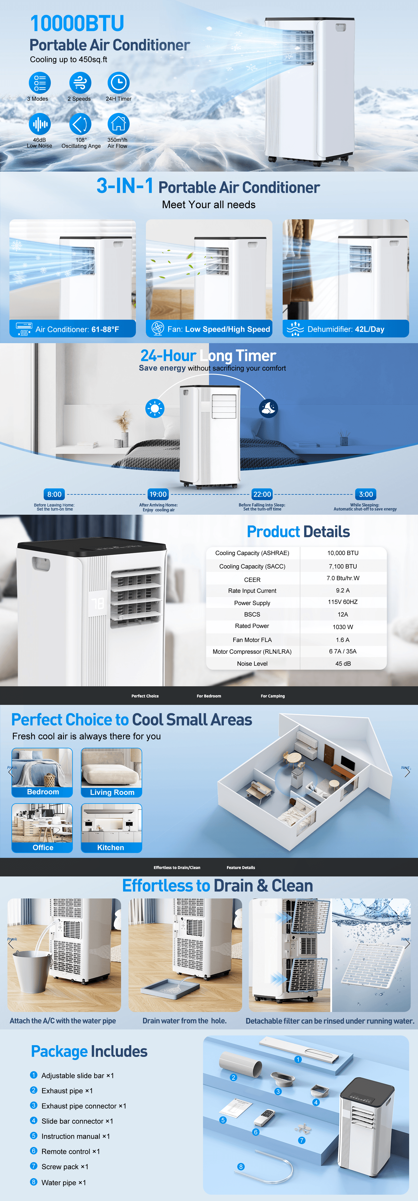 Amazon.com: Portable Air Conditioners: A+ Premium