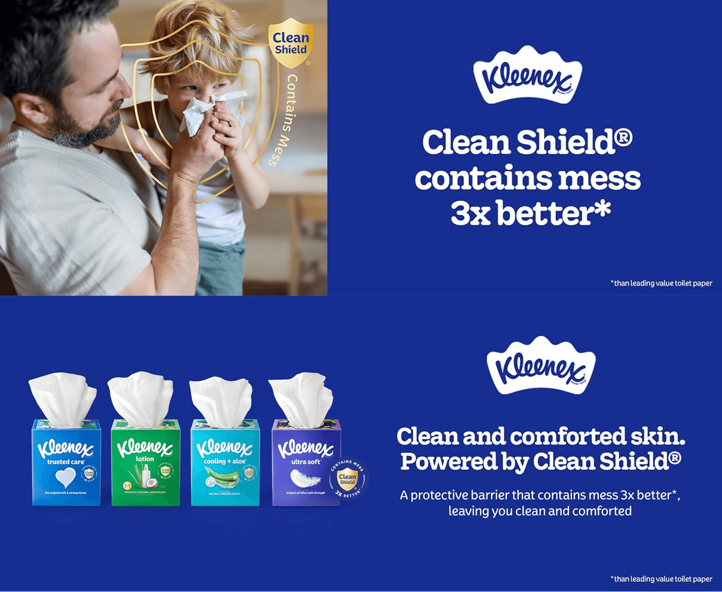 Amazon.com: Kleenex Lotion Facial Tissues with Coconut Oil: A+ Premium