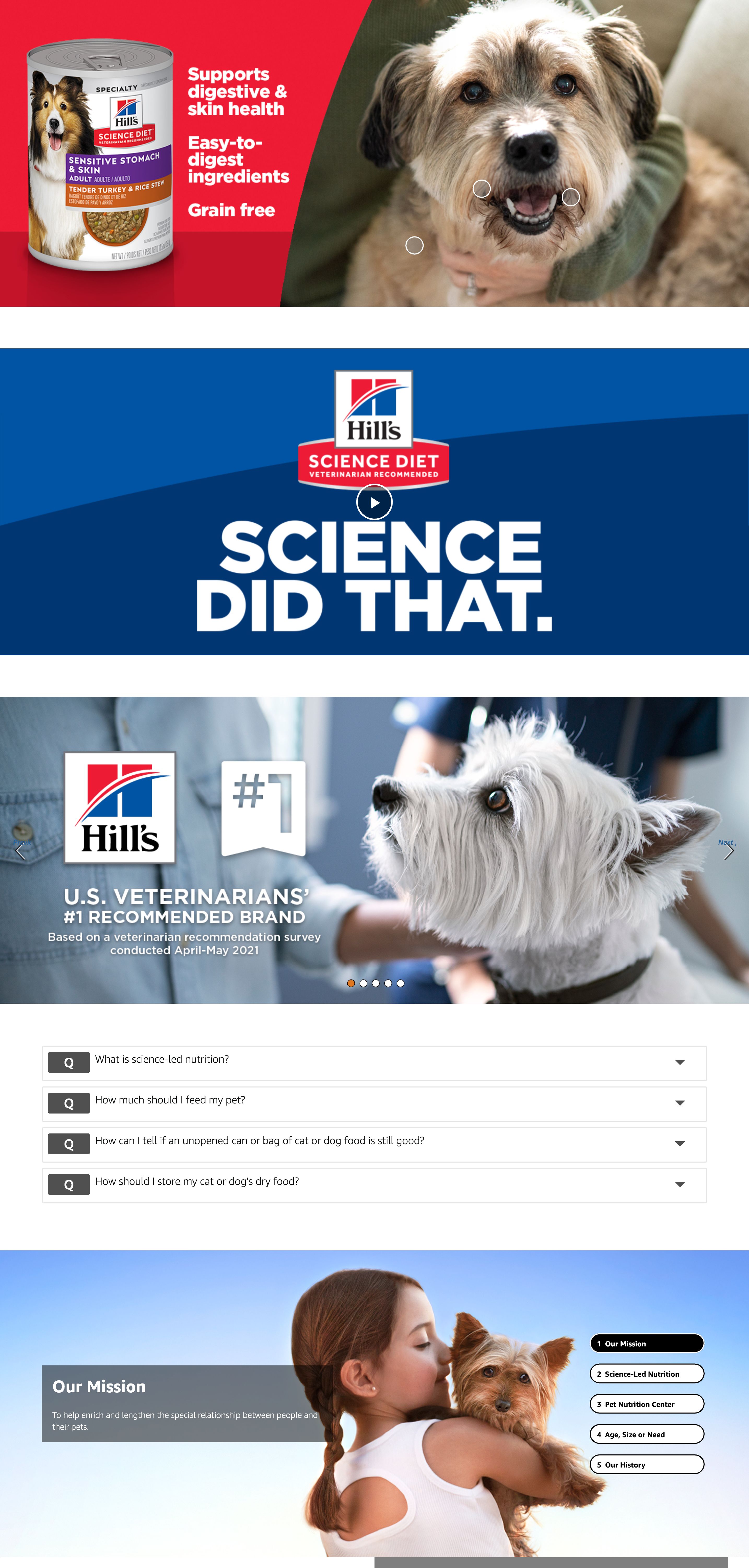 Amazon.com: Hill's Science Diet Wet Dog Food: A+ Premium