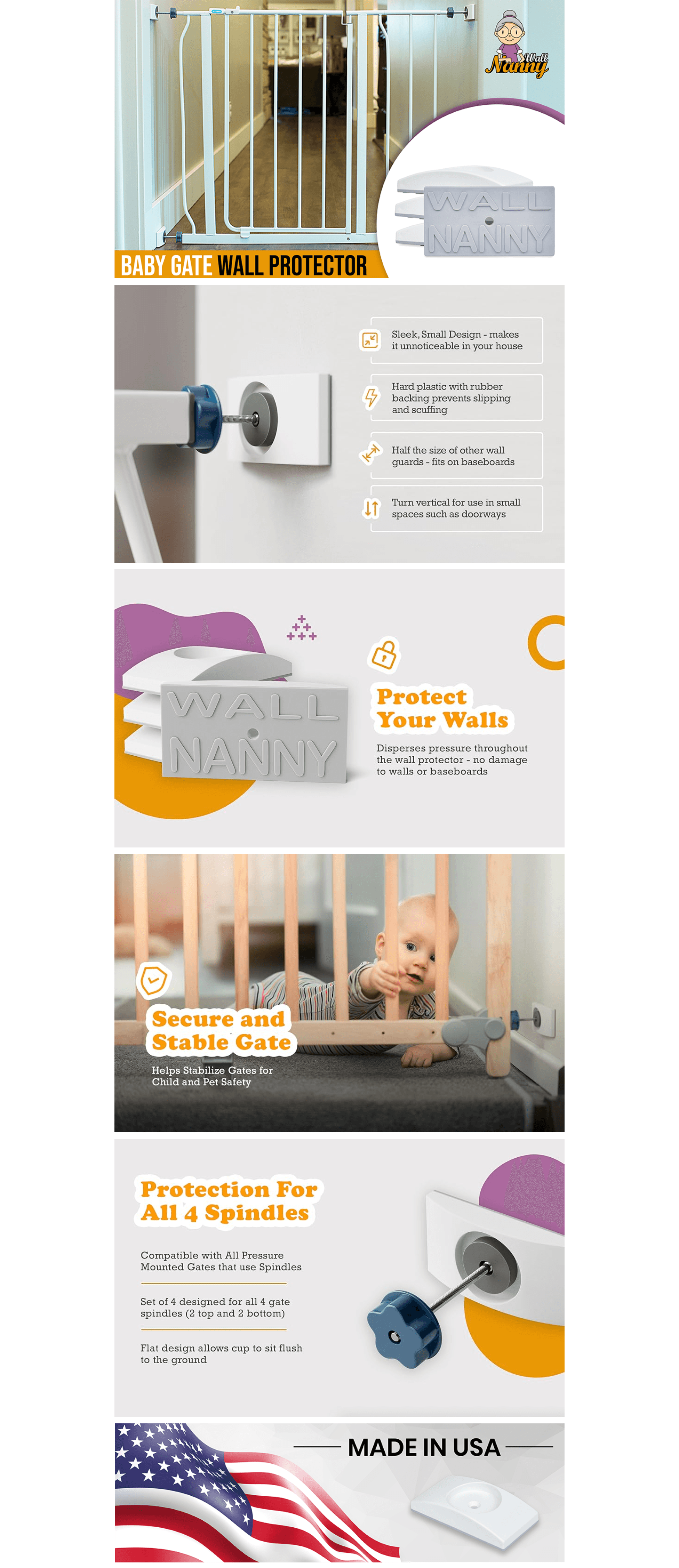A+ Premium for Amazon.com: Wall Nanny