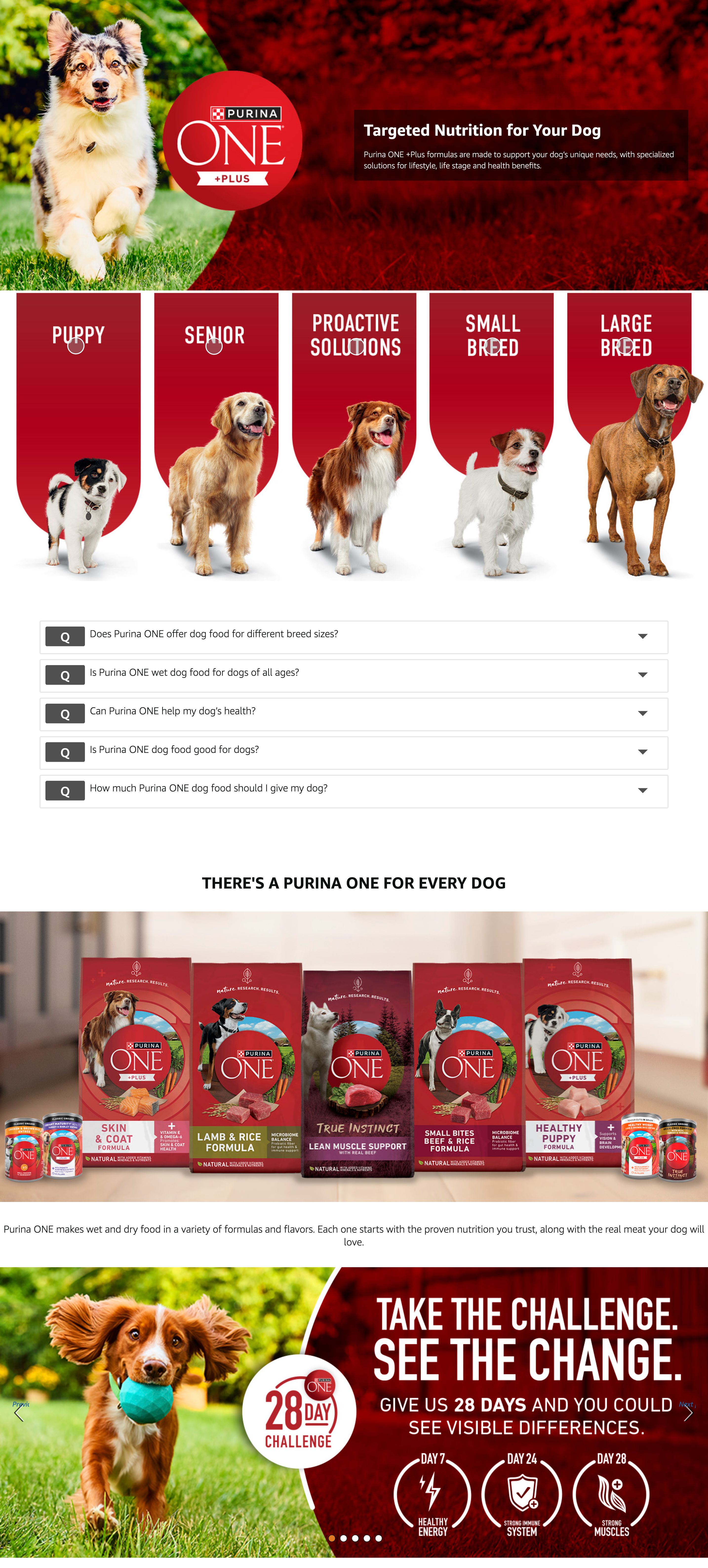 A+ Premium for Amazon.com: Purina ONE Natural
