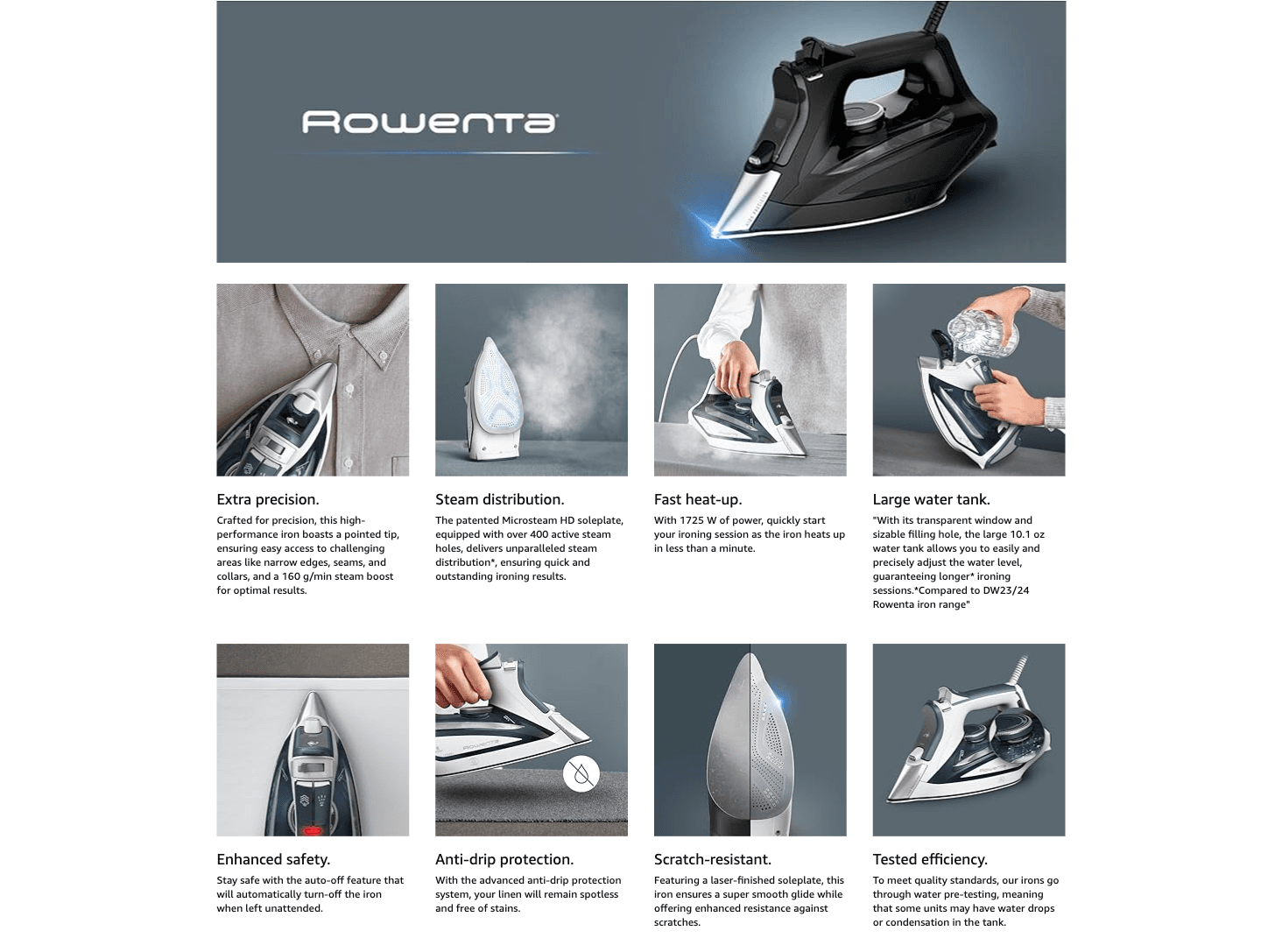 Amazon.com: Rowenta Iron Steamer for Clothes: A+ Premium