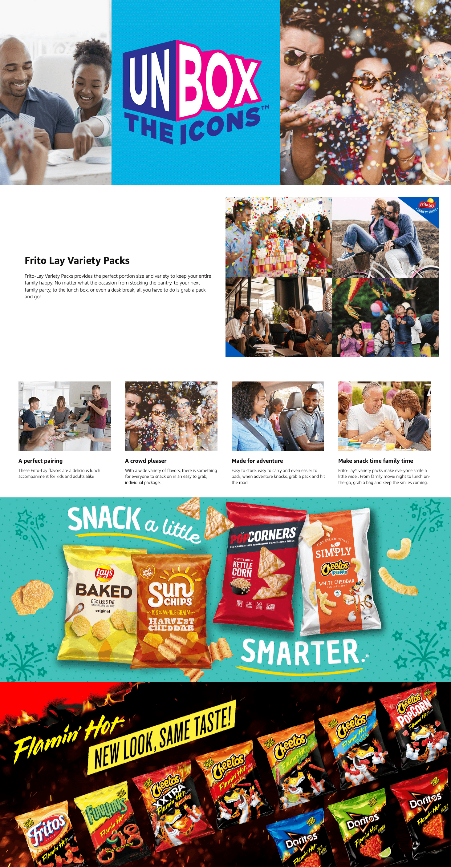 A+ Premium for Amazon.com : Frito Lay Ultimate Snack Care Package
