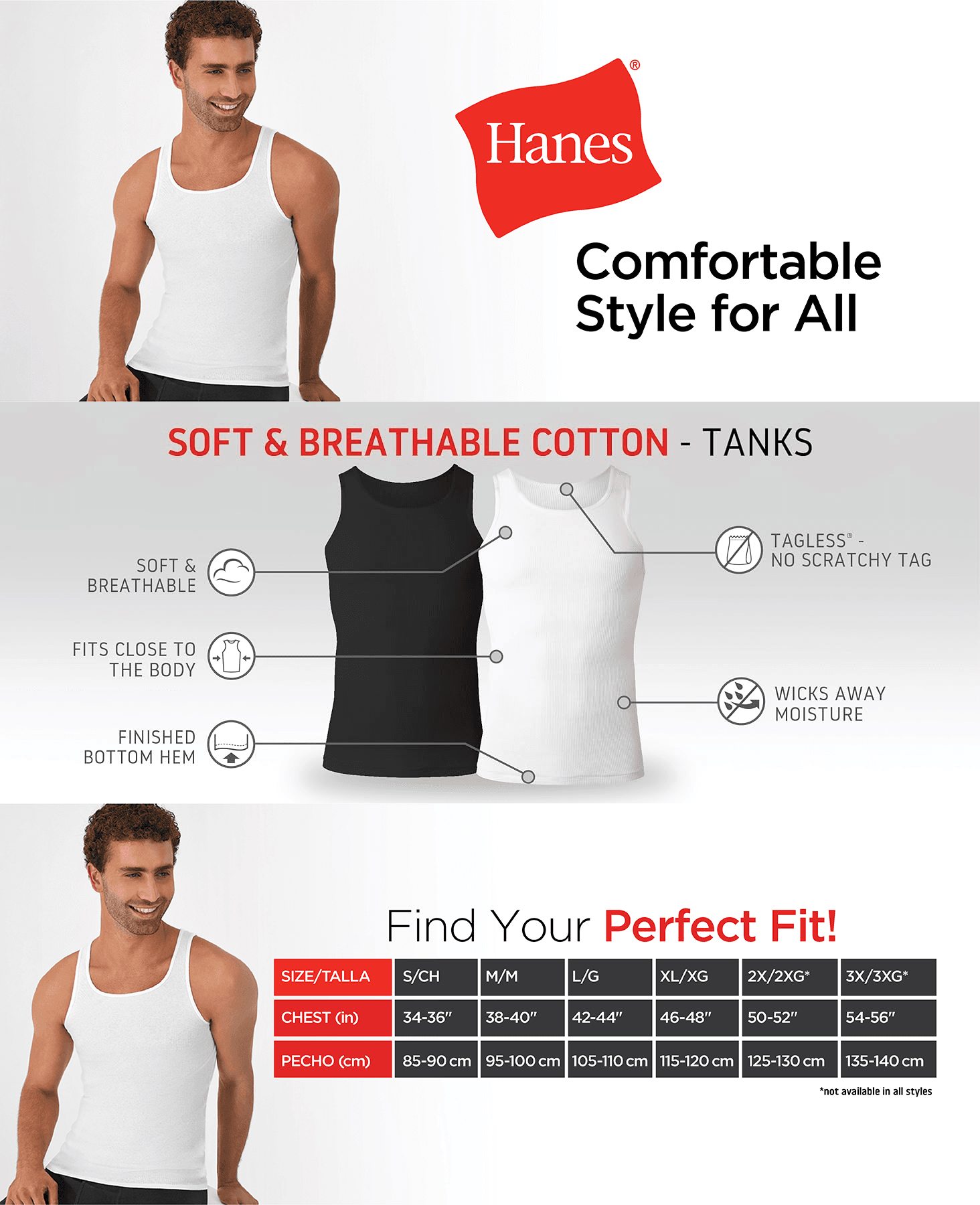 Hanes Men's Pack: A+ Premium
