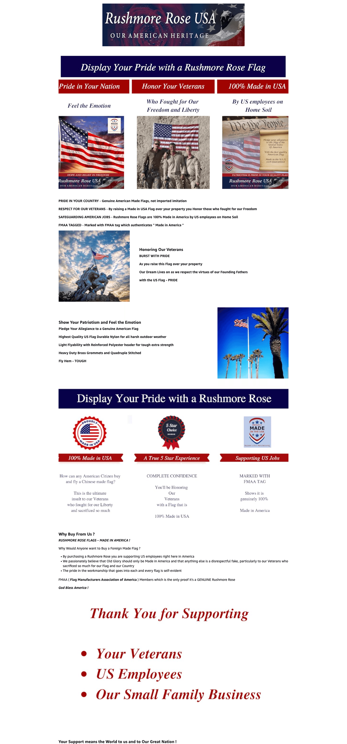 Amazon.com : American Flag: A+ Premium