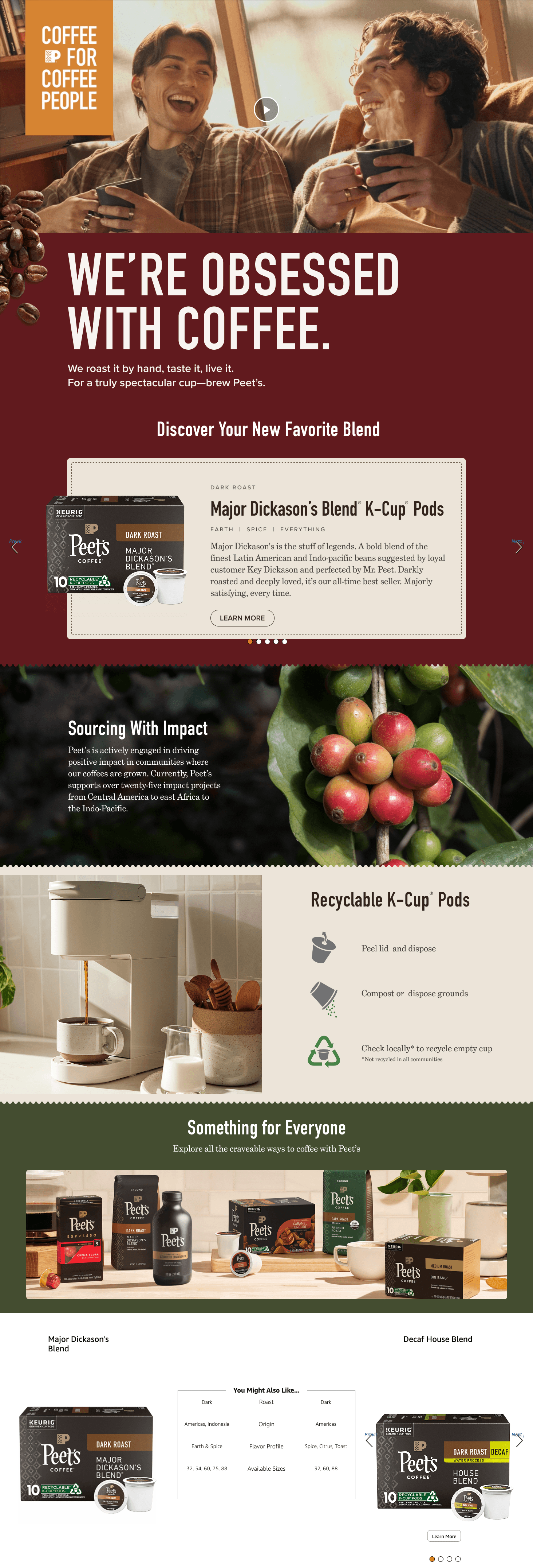 A+ Premium for Amazon.com: Peet's Coffee