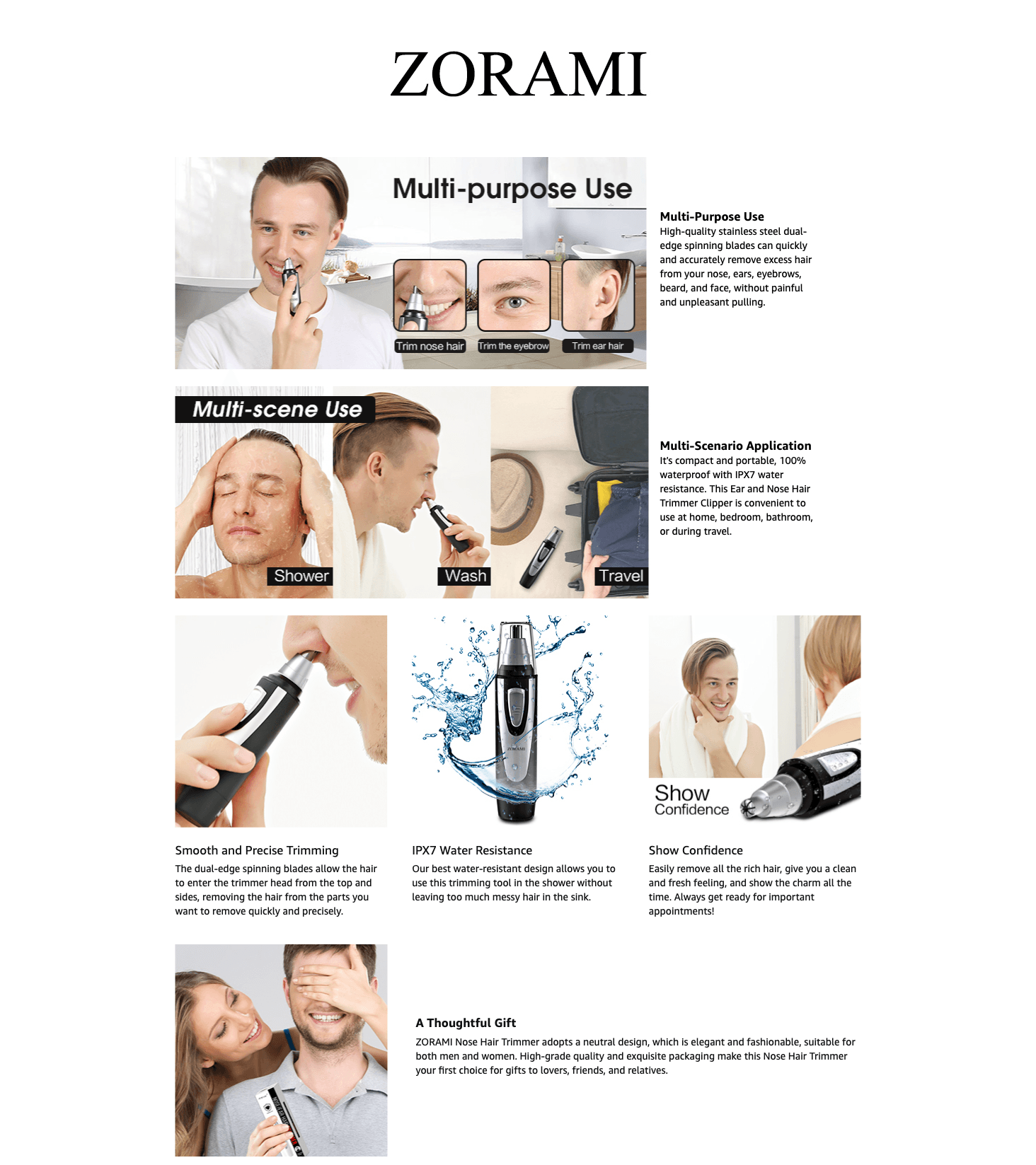 A+ Premium for Amazon.com: Ear and Nose Hair Trimmer Clipper
