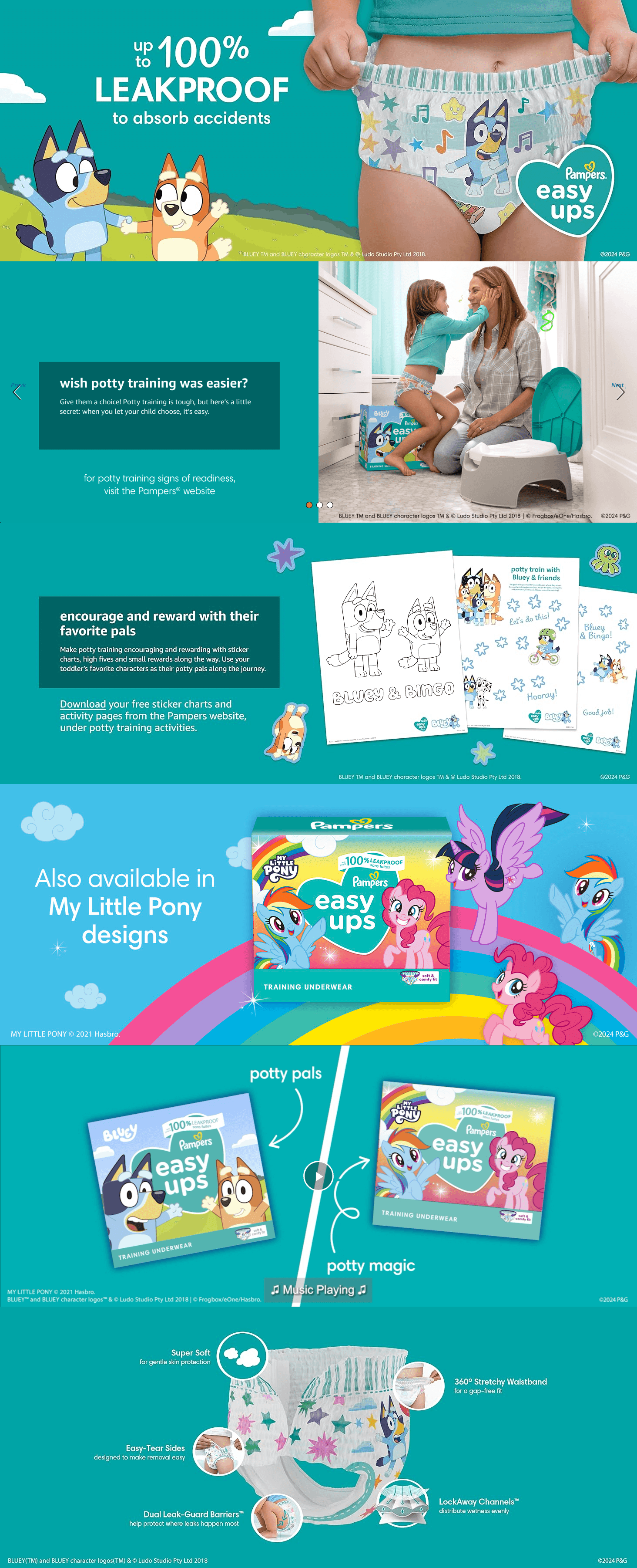 Amazon.com: Pampers Training Pants: A+ Premium