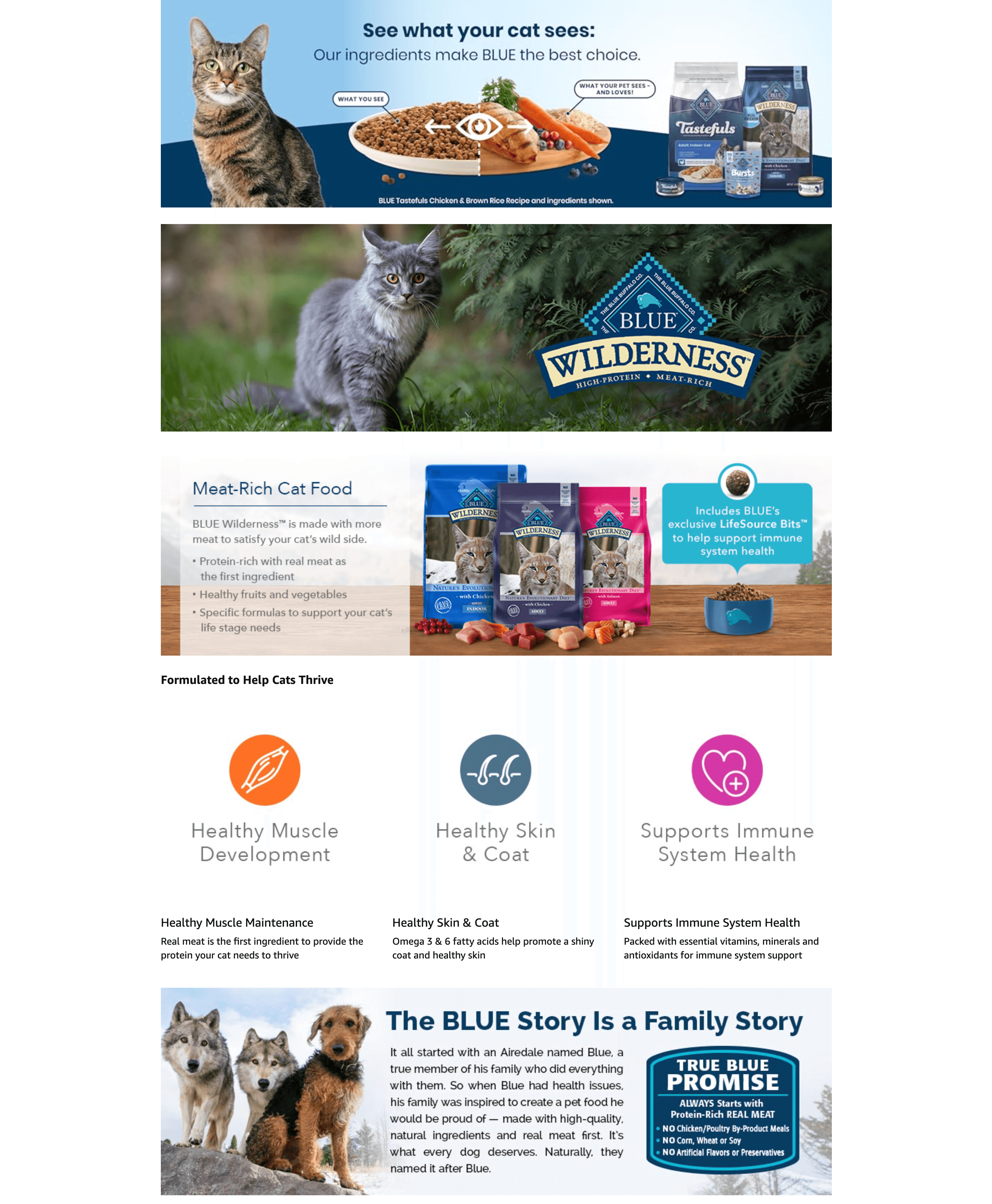 A+ Premium for Amazon.com: Blue Buffalo Wilderness Nature's Evolutionary Diet High-Protein