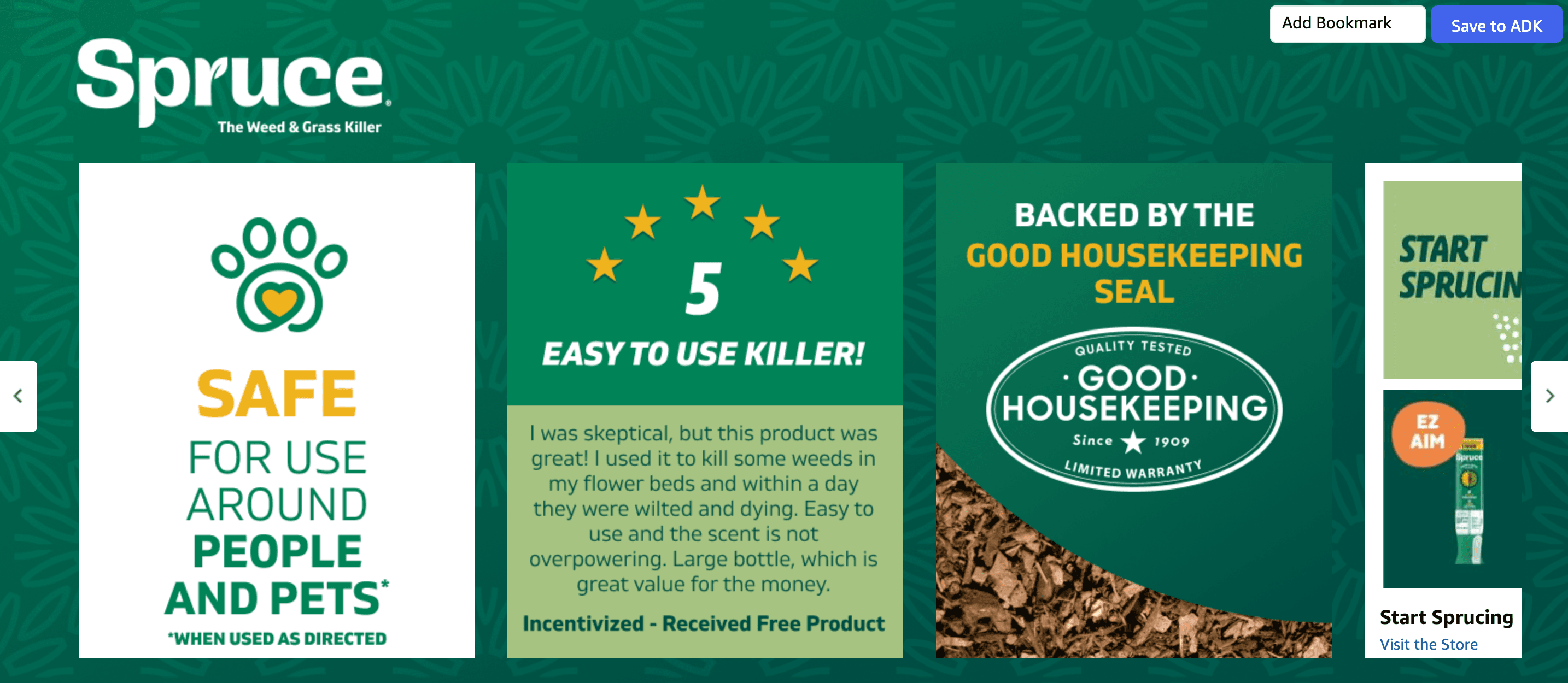 Amazon.com : Spruce Weed Killer Spray: Brand Stories