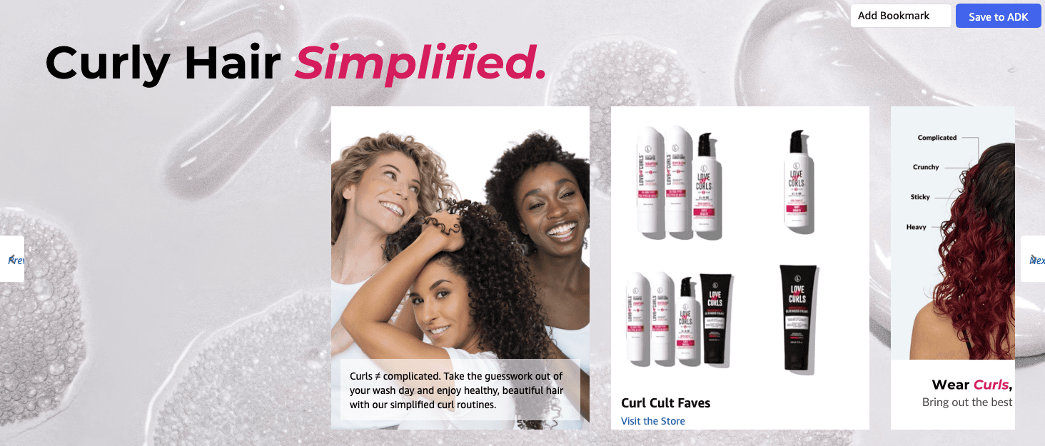 Amazon.com : Love Ur Curls: Brand Stories