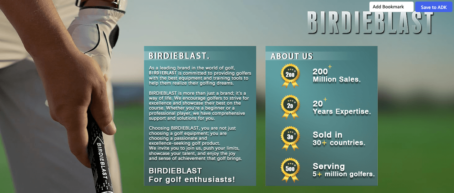 Amazon.com : BIRDIEBLAST Golf Putting Mirror: Brand Stories