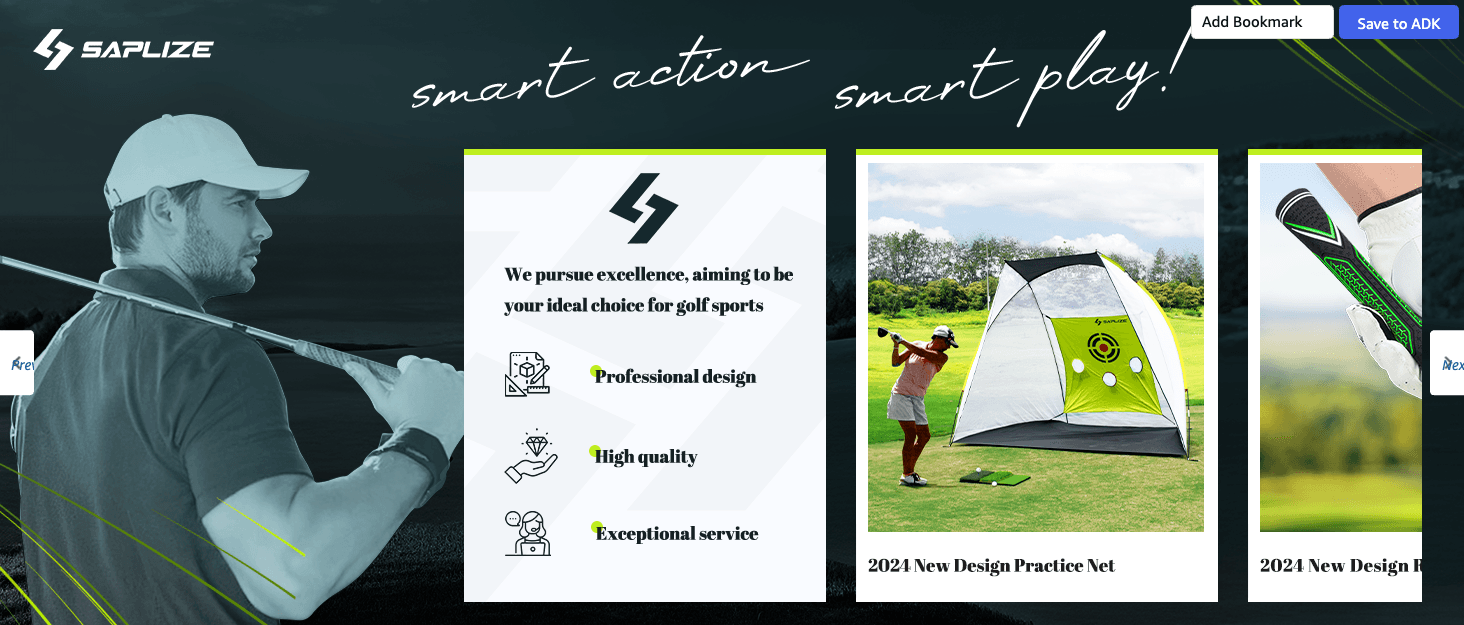 Amazon.com : SAPLIZE Golf Putting Mat: Brand Stories