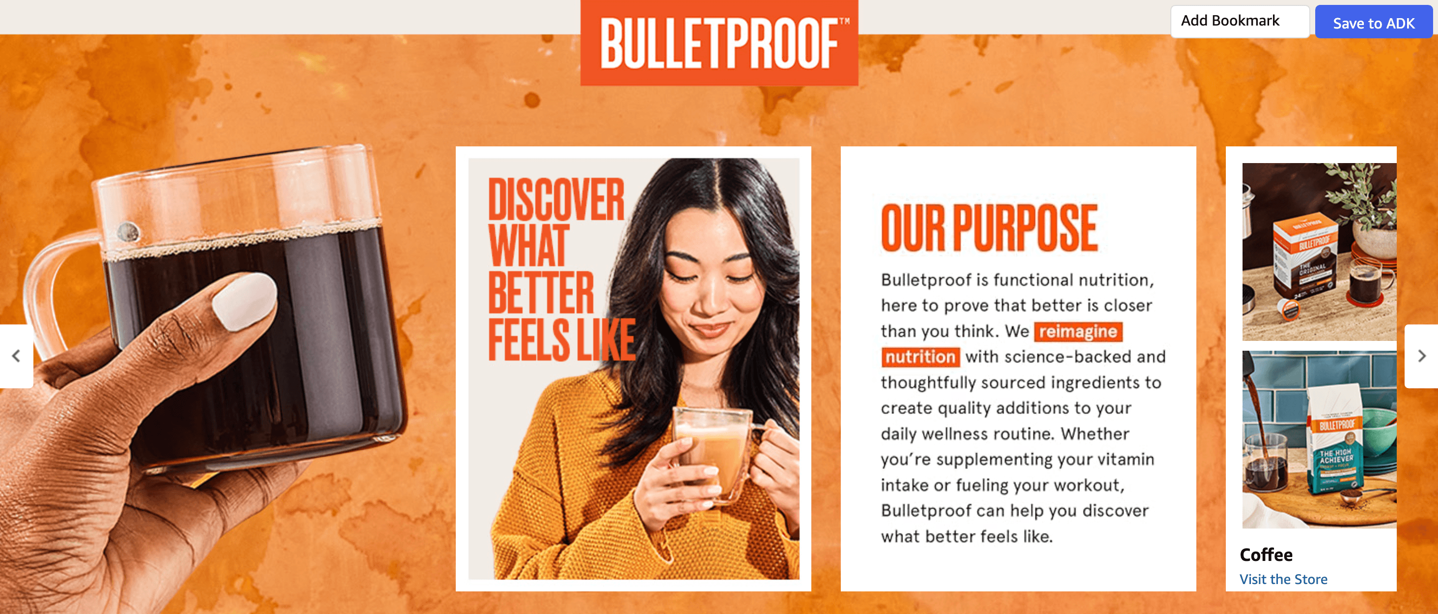Brand Stories for Amazon.com: Bulletproof Unflavored Innerfuel Prebiotic Fiber Powder