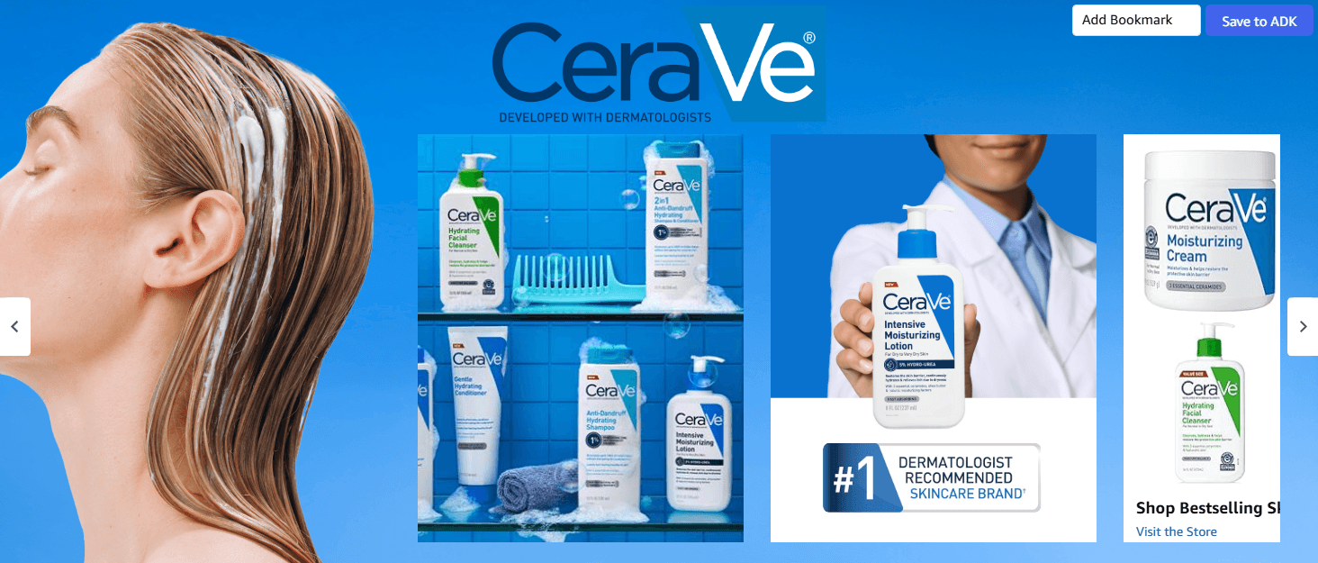 Brand Stories for Amazon.com: CeraVe AM Facial Moisturizing Lotion with SPF 30