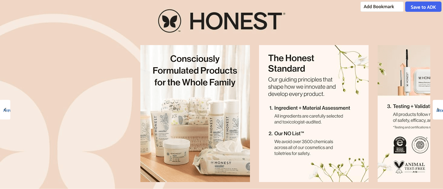 Brand Stories for Amazon.com: The Honest Company Clean Conscious Multi-Use Wipes