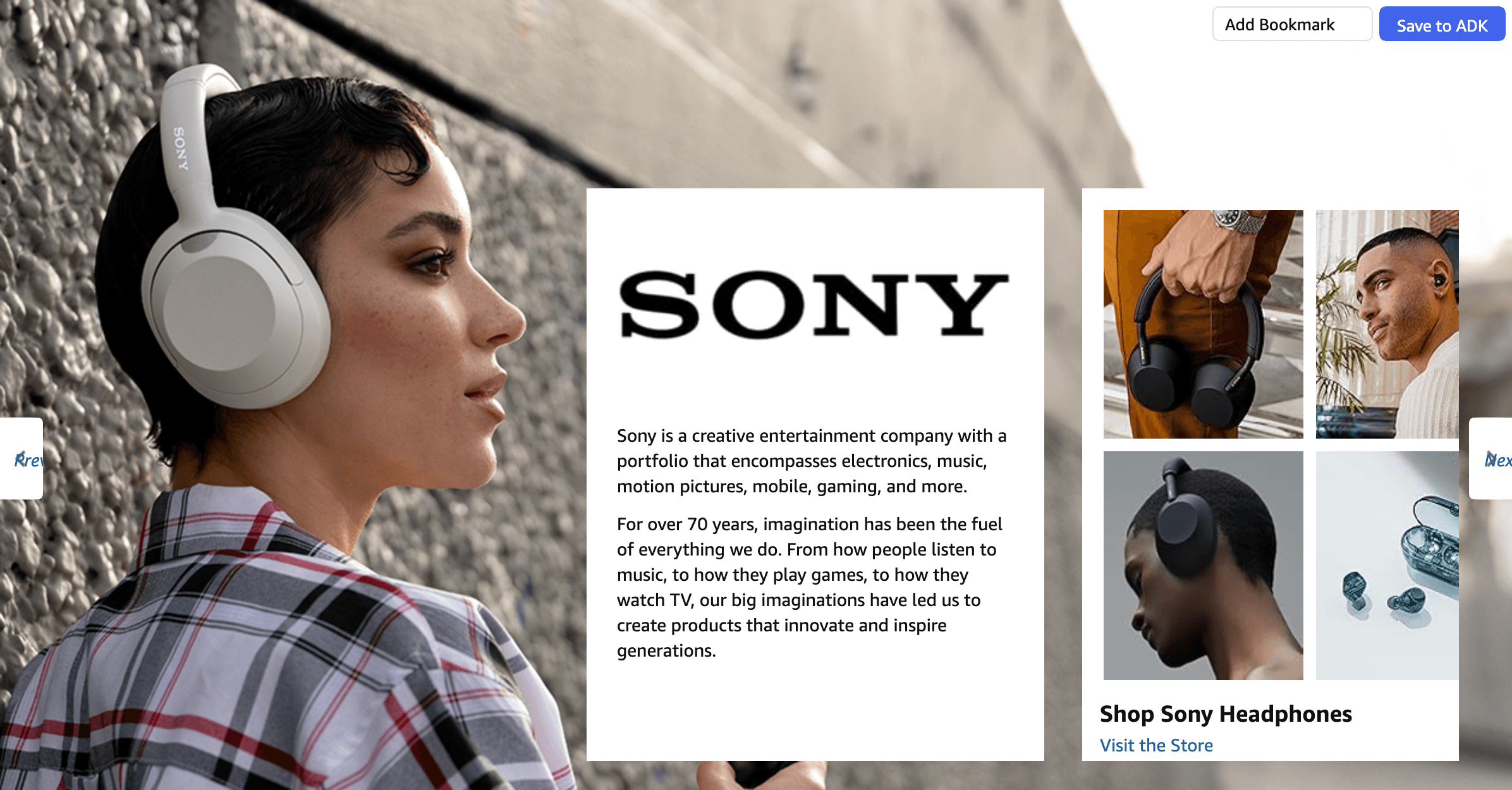 Amazon.com: Sony WF-1000XM5 The Best Truly Wireless Bluetooth Noise Canceling Earbuds &…: Brand Stories