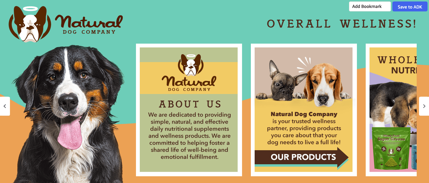 Brand Stories for Amazon.com : Natural Dog Company Dog Food Topper