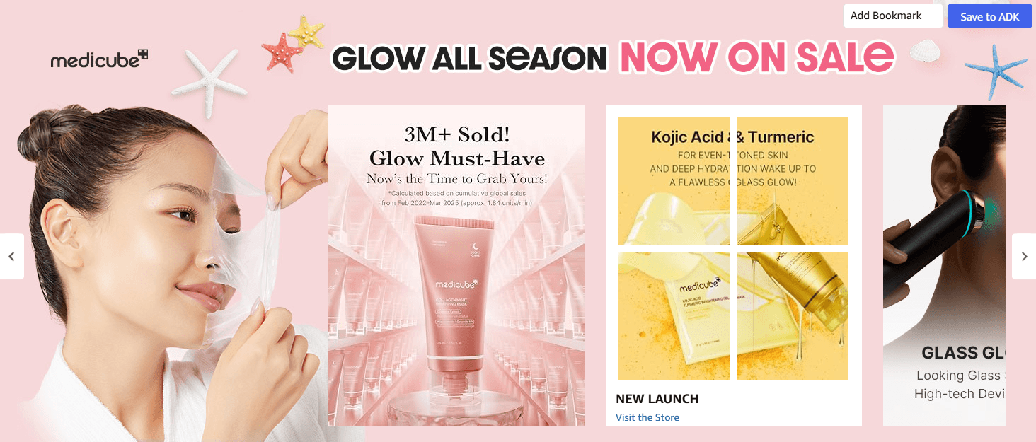 Brand Stories for Amazon.com : medicube Collagen Overnight Wrapping Peel Off Facial Mask Pack