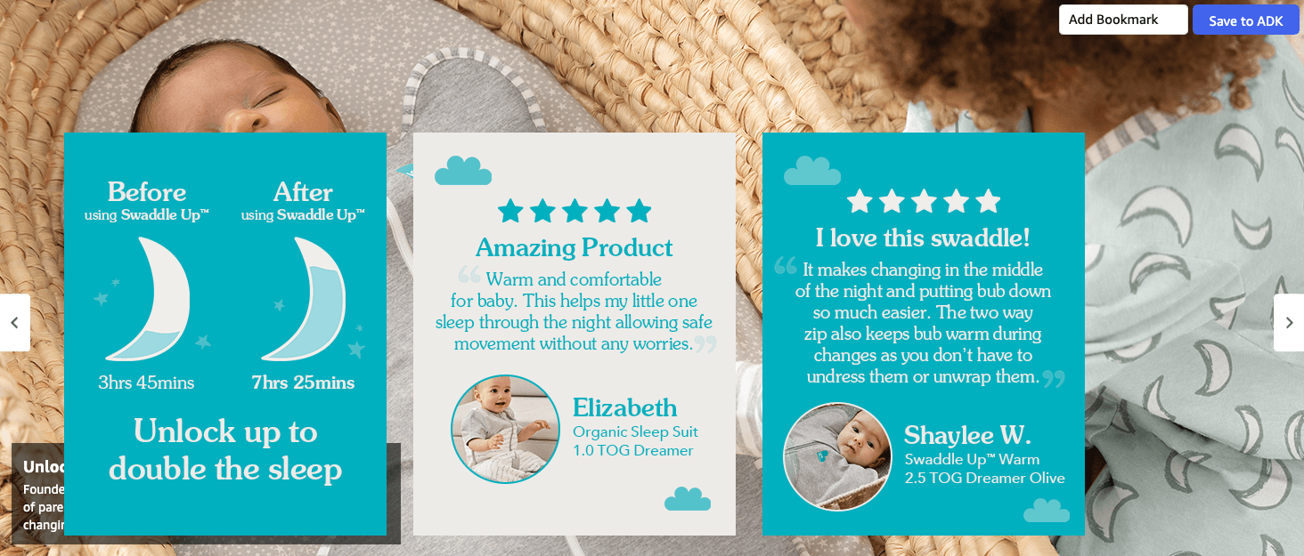 Amazon.com: Love to Dream Swaddle UP: Brand Stories