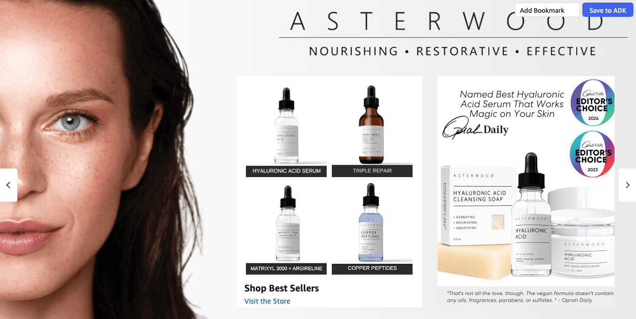 Amazon.com: Asterwood Hyaluronic Acid Serum for Face: Brand Stories