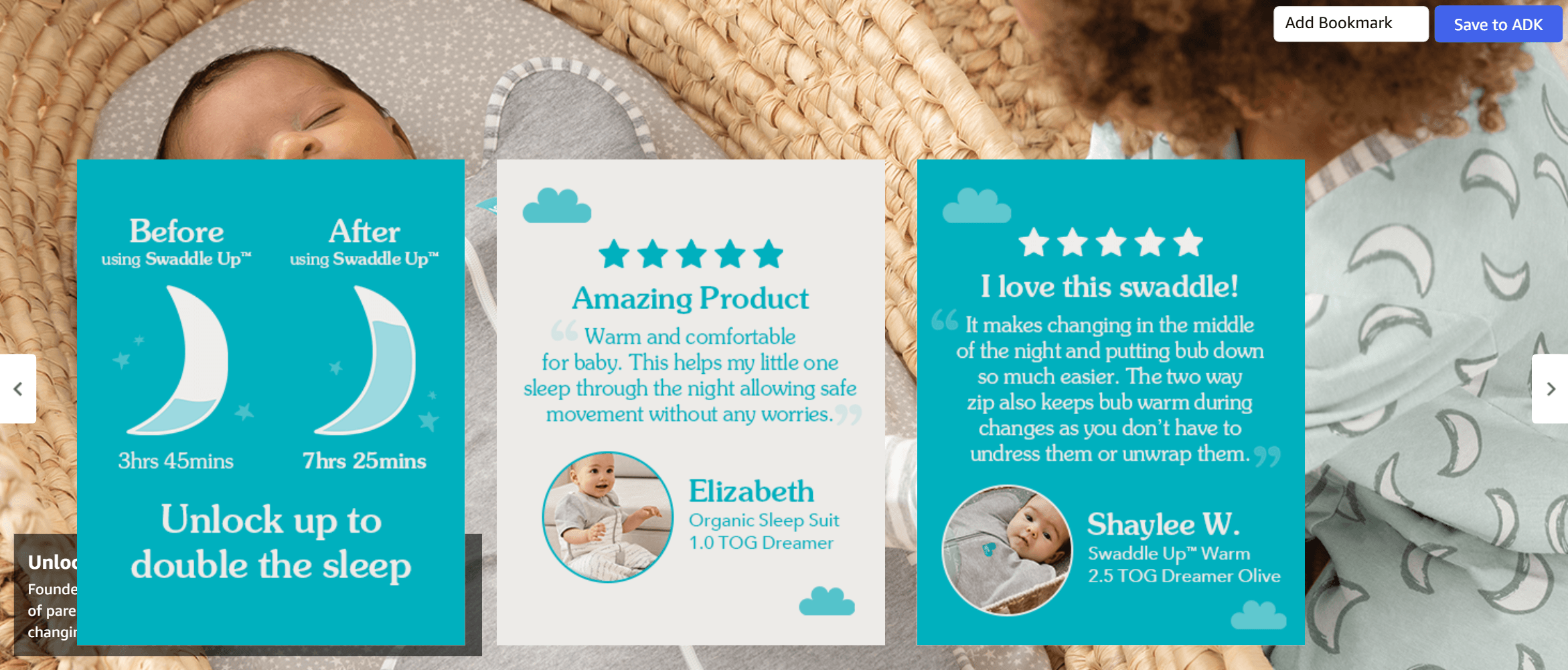 Amazon.com: Love to Dream Swaddle UP: Brand Stories