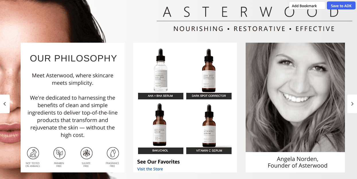 Amazon.com: Asterwood Hyaluronic Acid Serum for Face: Brand Stories