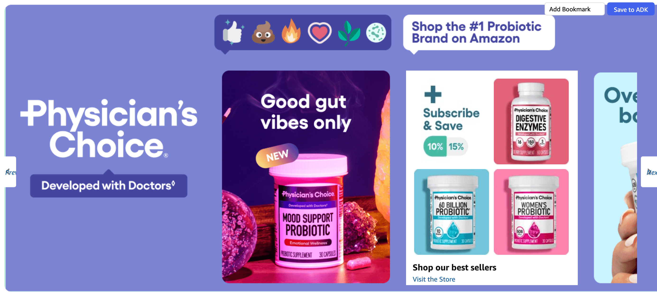 Brand Stories for Amazon.com: Physician's CHOICE Vaginal Probiotics for Women