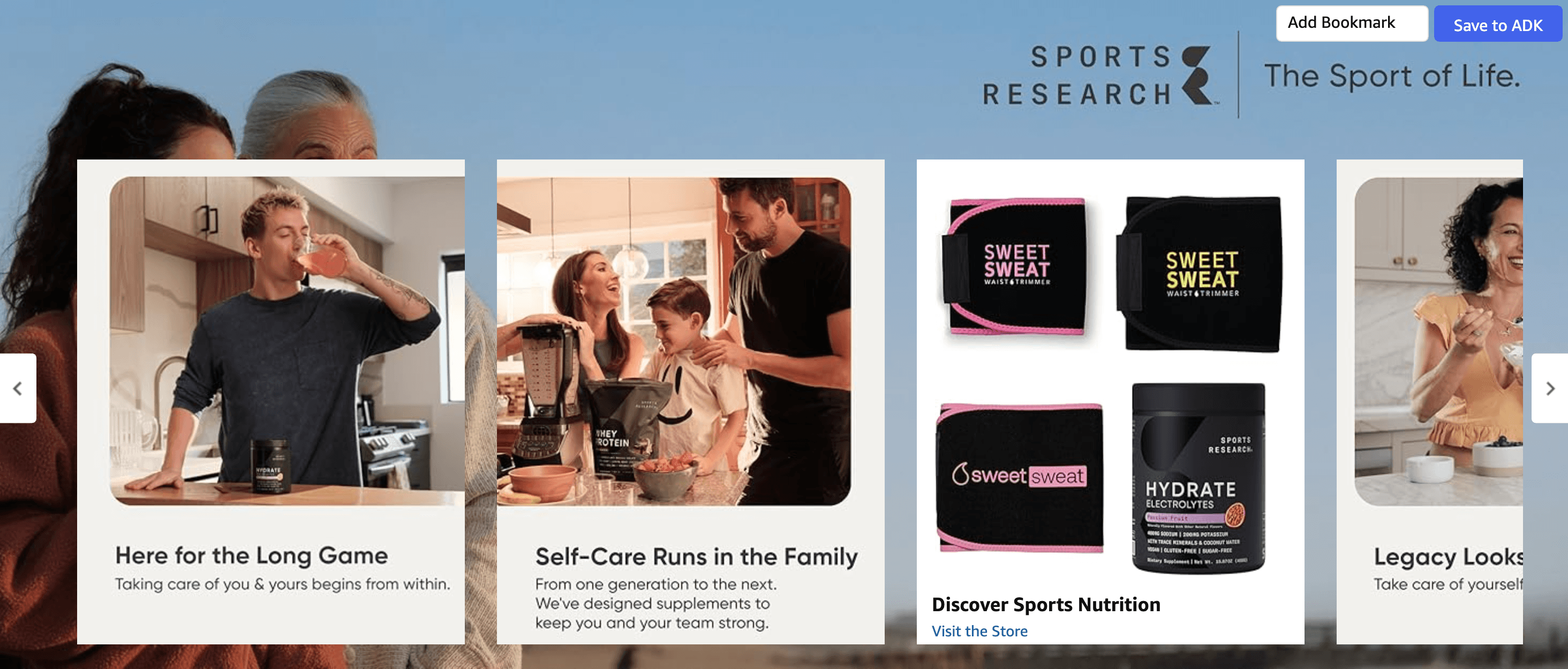 Amazon.com: Sports Research CLA: Brand Stories