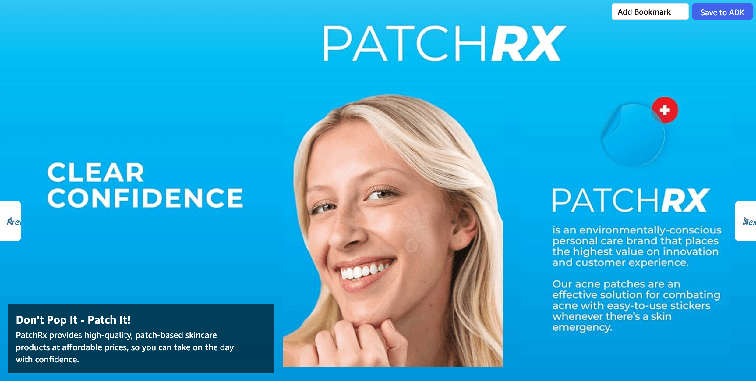 Amazon.com: PatchRx Pimple Patches for Face (120 Patches): Brand Stories