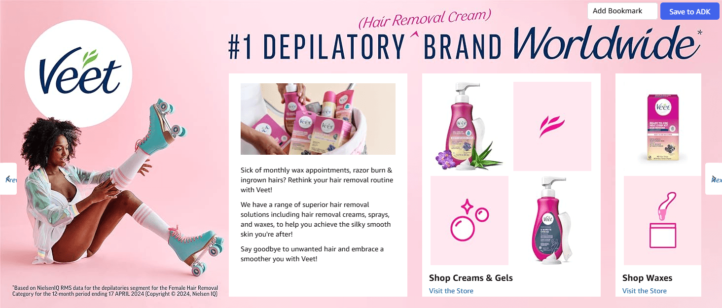 Brand Stories for Amazon.com : Hair Remover