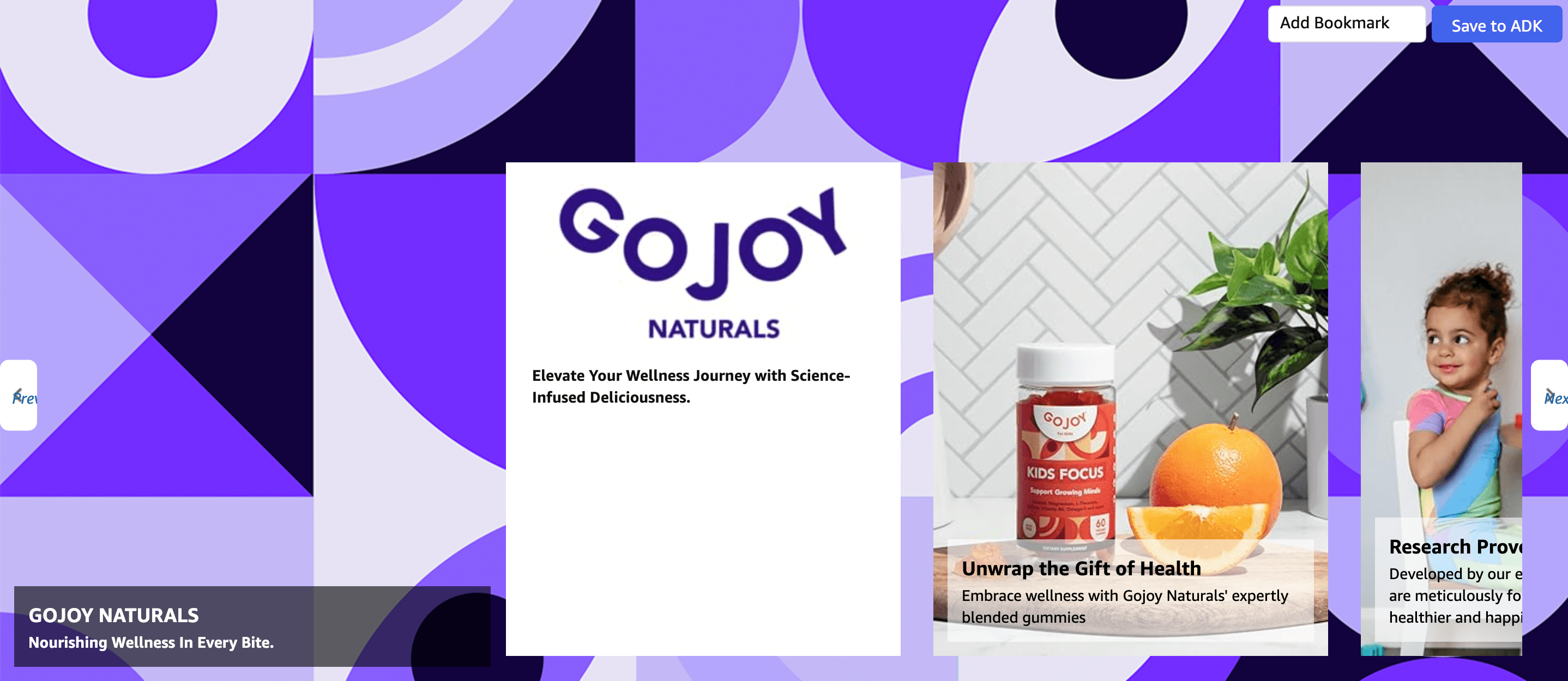 Brand Stories for Amazon.com: GOJOY 7-in-1 Sugar-Free NAC Gummies