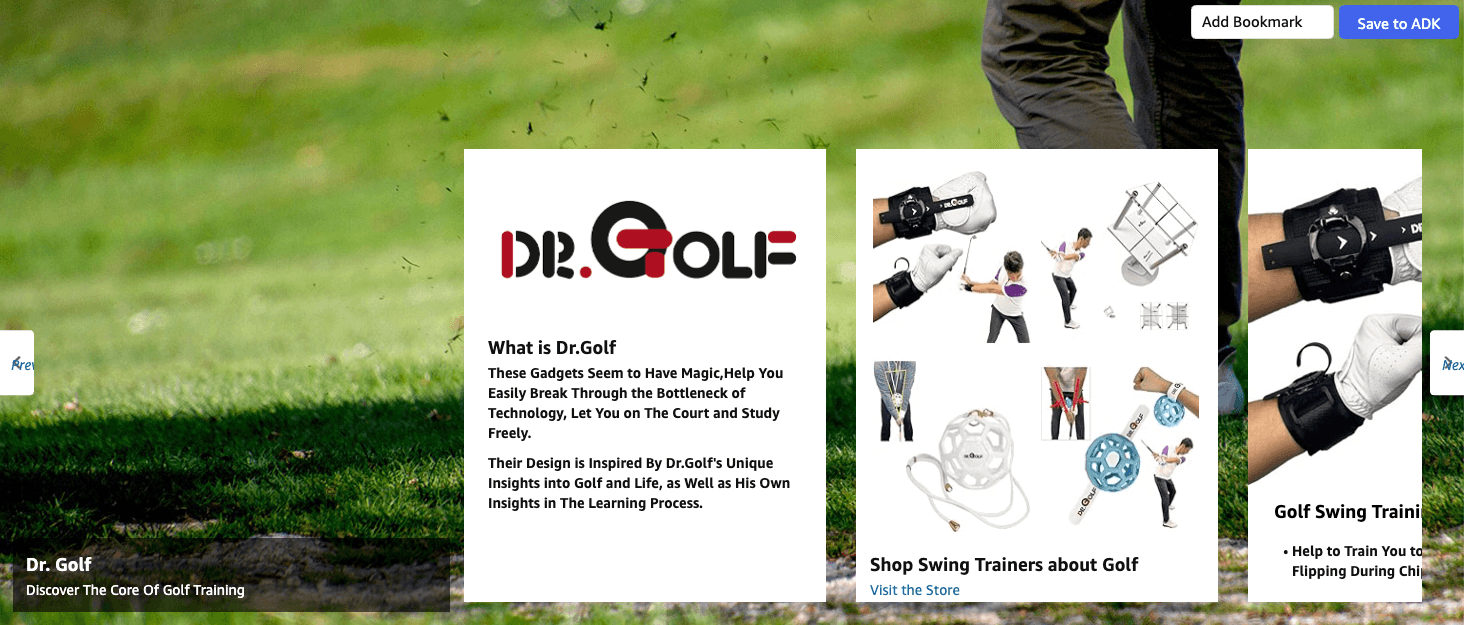 Amazon.com : Dr.Putter Golf Green Reader Mirror: Brand Stories