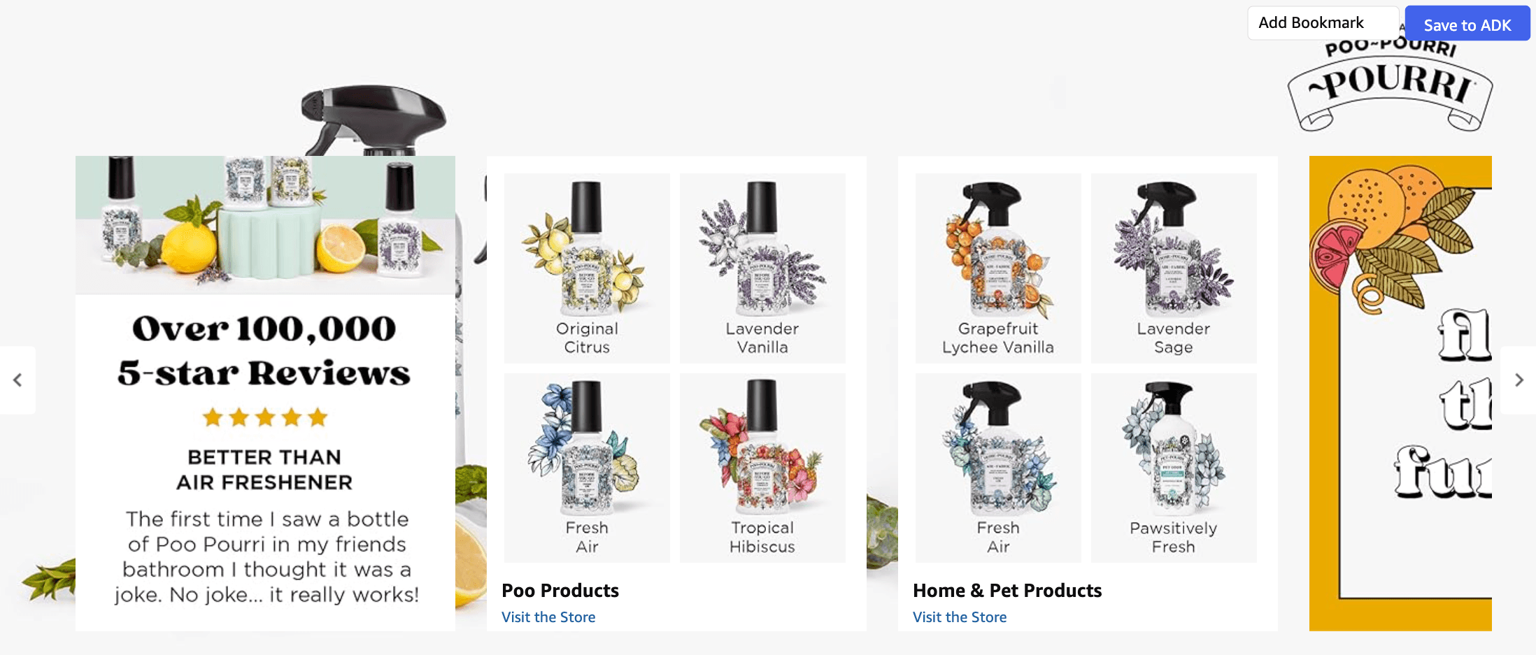 Amazon.com: Poo-Pourri Before-You-Go Toilet Spray: Brand Stories