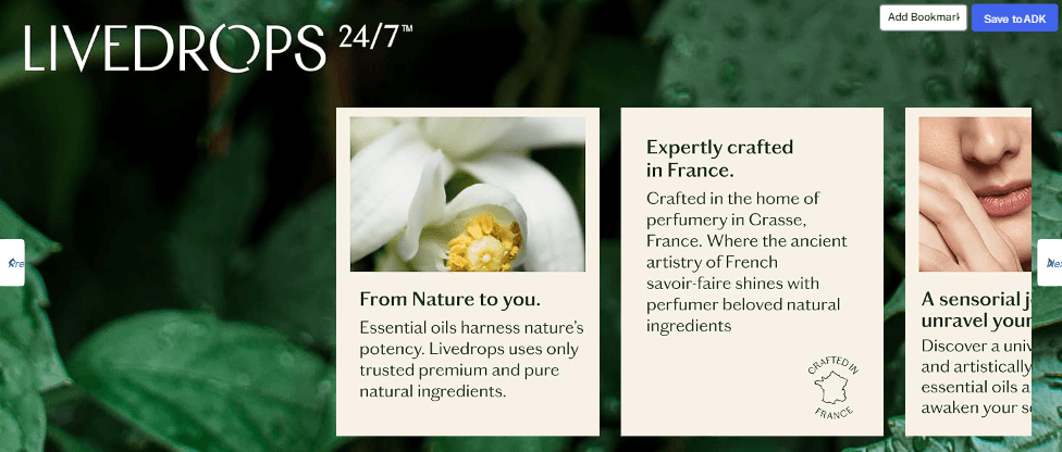 Brand Stories for Amazon.com: LIVEDROPS 24/7 Sleep Good Essential Oil Blend