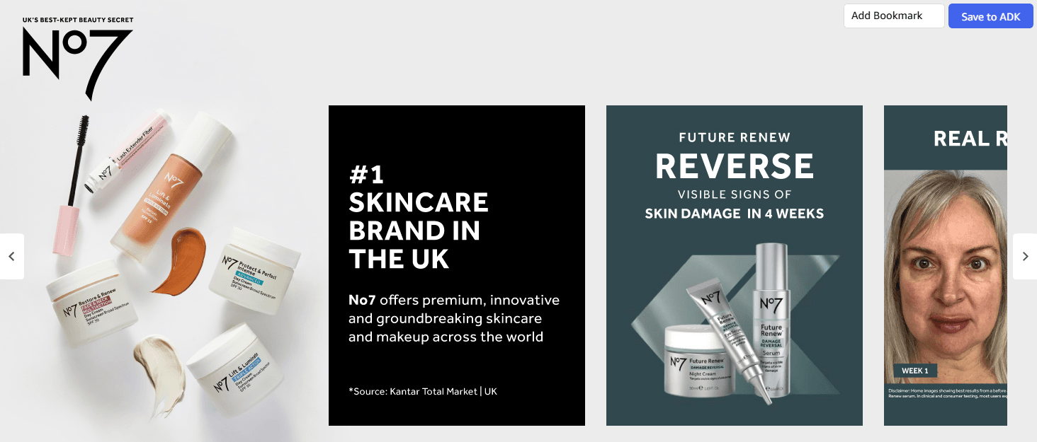 Brand Stories for Amazon.com: No7 Lift & Luminate Triple Action Skincare Set