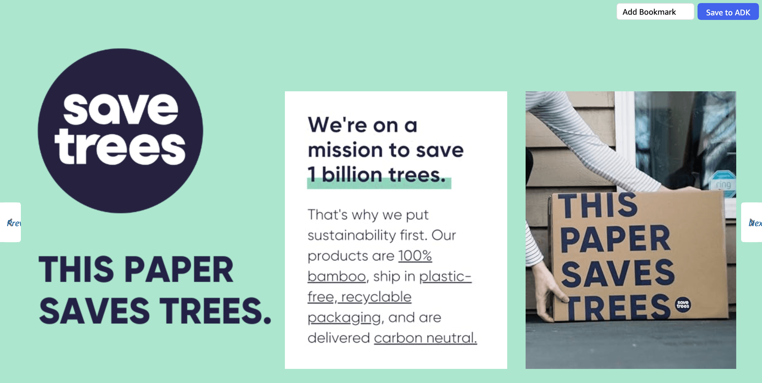 Amazon.com: Save Trees Bamboo Facial Tissues: Brand Stories