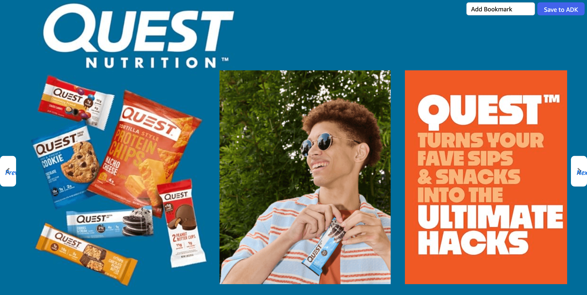Brand Stories for Amazon.com: Quest Nutrition Ultimate Variety Pack Protein Bars