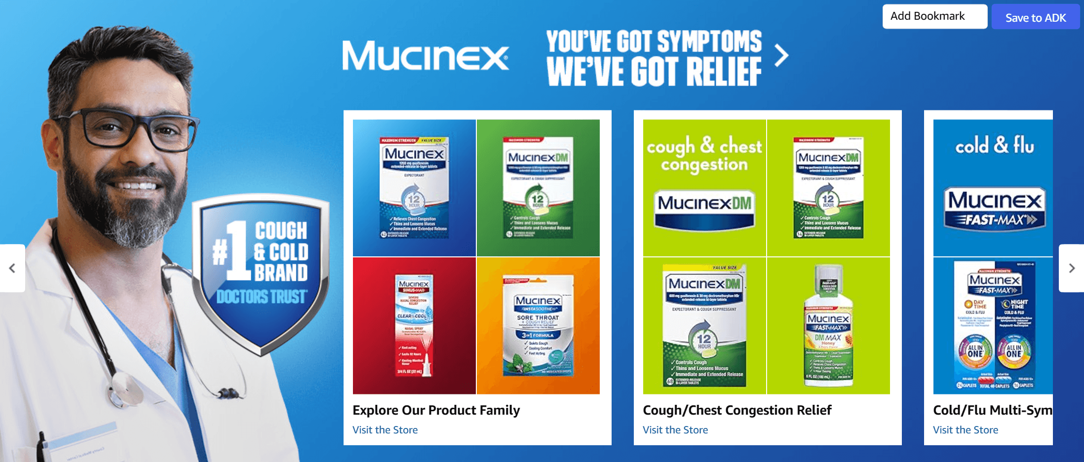 Brand Stories for Amazon.com: Mucinex Sinus Saline Nasal Spray & Sinus Rinse