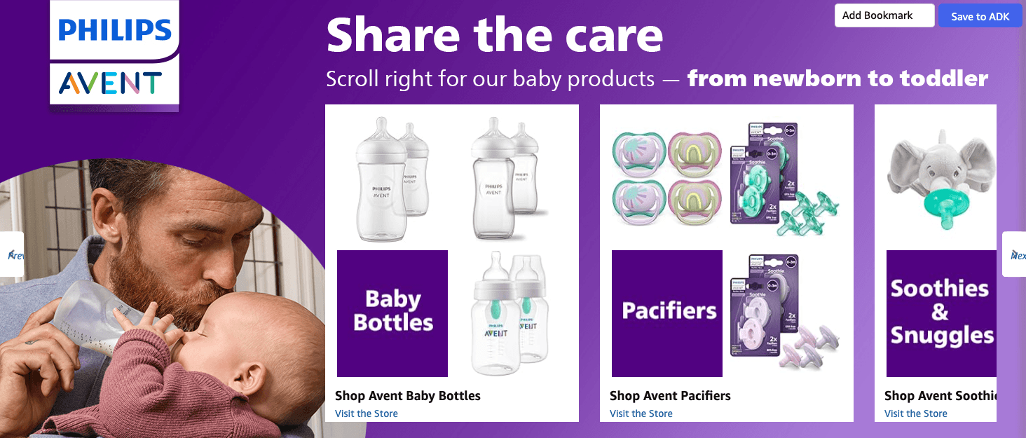 Amazon.com: Philips Avent Natural Glass Baby Bottles with Natural Response Nipples (Slow…: Brand Stories