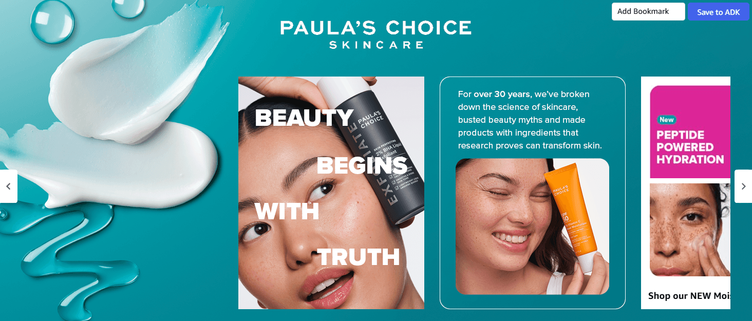 Brand Stories for Paula's Choice Hyaluronic Acid BOOSTER