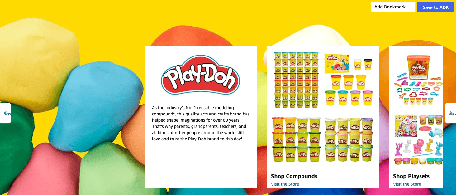 Amazon.com: Play Doh Bulk Handout 42-Pack of 1-Ounce Modeling Compound Cans: Brand Stories