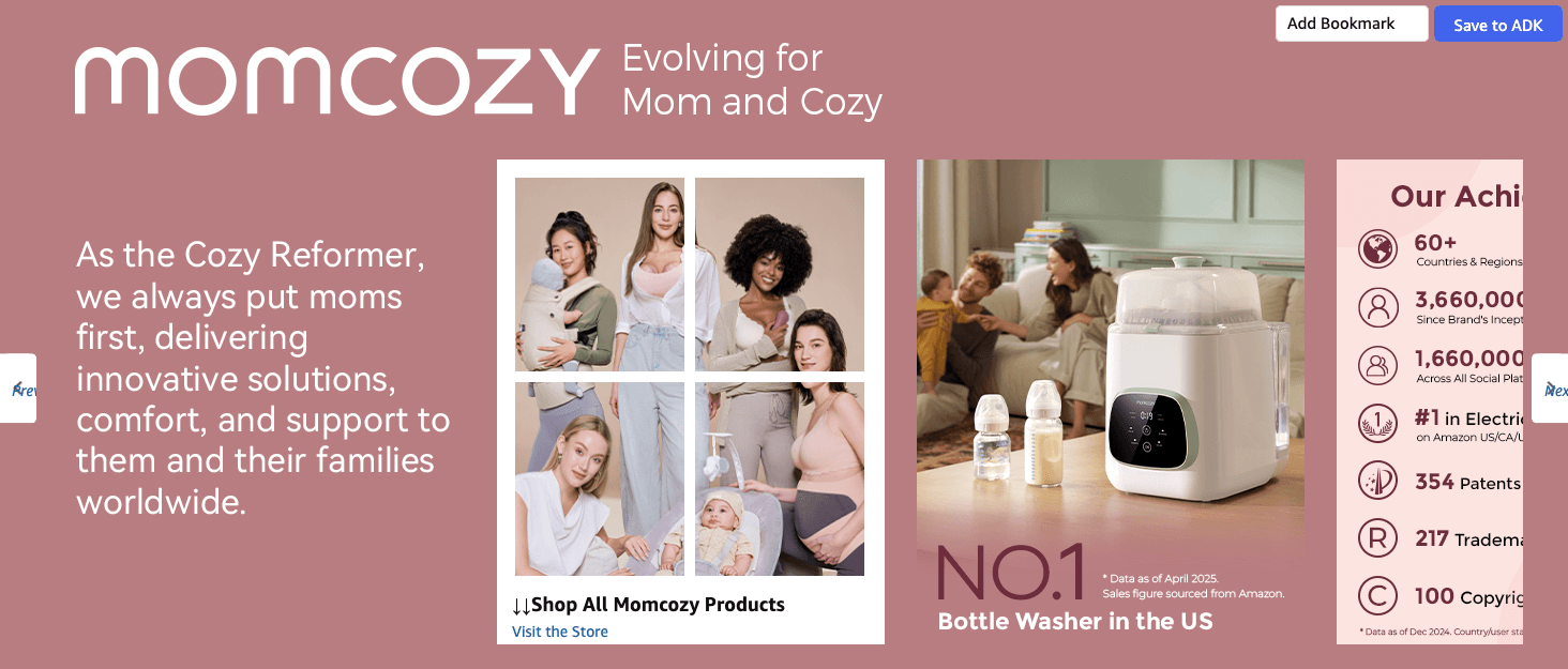 Amazon.com: Momcozy KleanPal Pro Baby Bottle Washer: Brand Stories