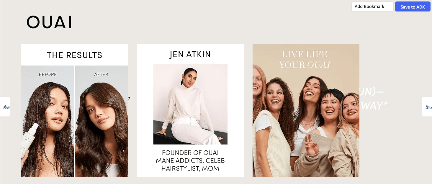 Brand Stories for Amazon.com: OUAI Curl Cream