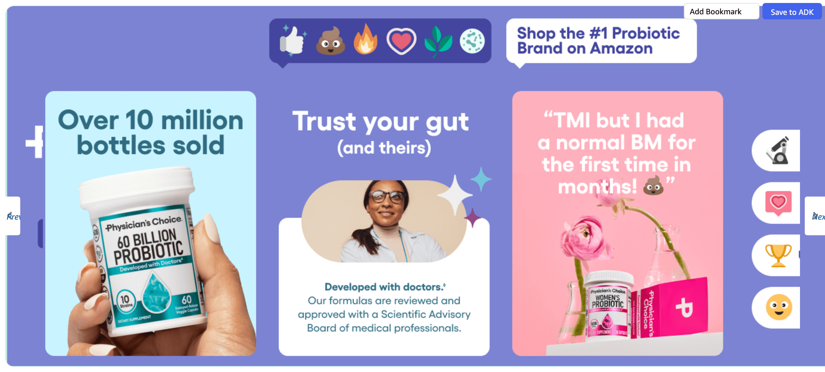 Brand Stories for Amazon.com: Physician's CHOICE Vaginal Probiotics for Women